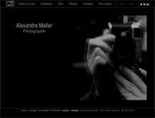 Tablet Screenshot of alexandremaller.com